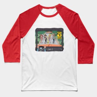 Jazzy Crossing Baseball T-Shirt